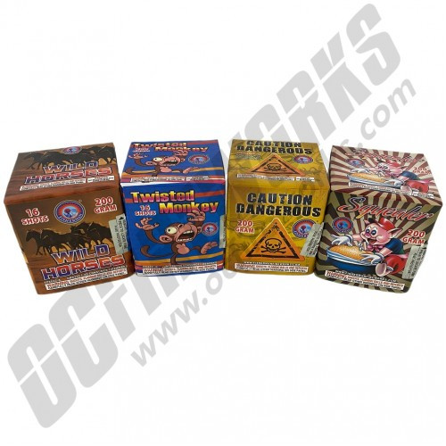 Buy Fireworks Online | Fisherman 64 Shot Finale 4-Pack | OCFireworks