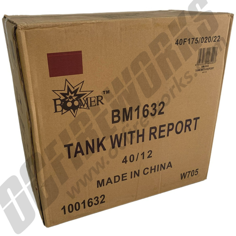 Wholesale Fireworks Boomer Tank Case 40/12