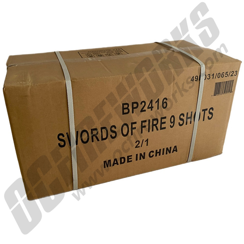 Wholesale Fireworks Swords Of Fire Case 2/1