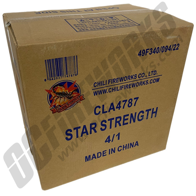 Wholesale Fireworks Star Strength Case 4/1
