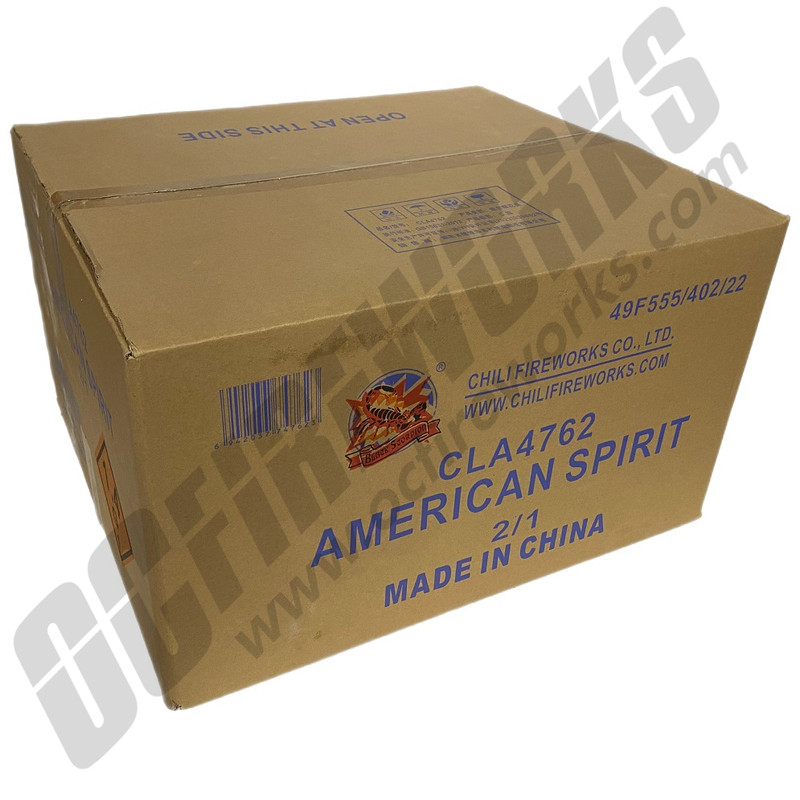 Wholesale Fireworks American Spirit Case 2/1