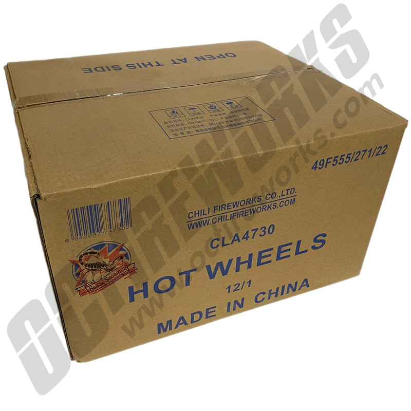 Wholesale Fireworks Hot Wheels 30s Case 12/1