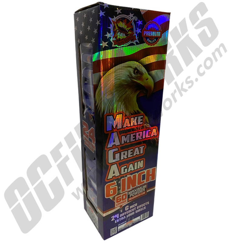 6 Inch MAGA Canister Shells 24ct
