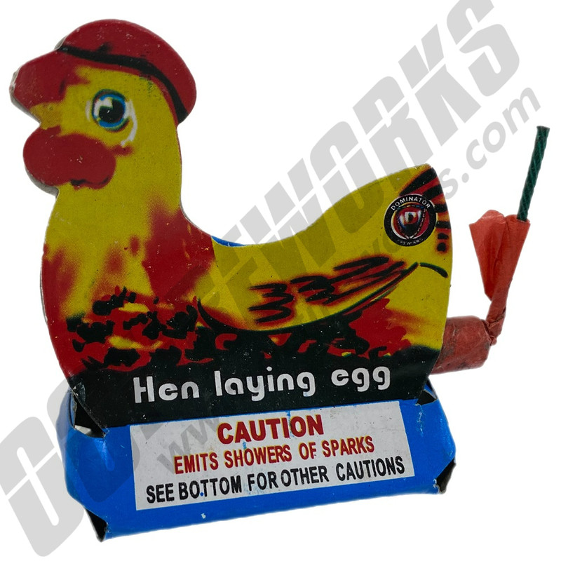 Hen Laying Egg Single