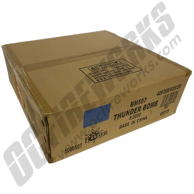 Wholesale Fireworks Thunder Bomb 8000 Firecracker Wheel Case 2/8000