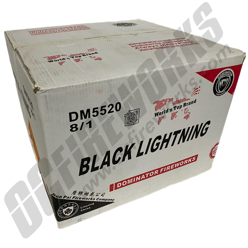 Wholesale Fireworks Black Lightning Case 8/1