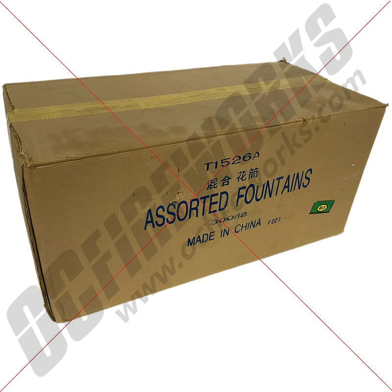 Wholesale Fireworks Palmtree And Snowflake Fountain Case 300/12