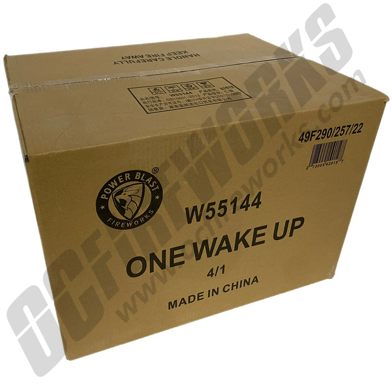 Wholesale Fireworks One Wake Up Case 4/1