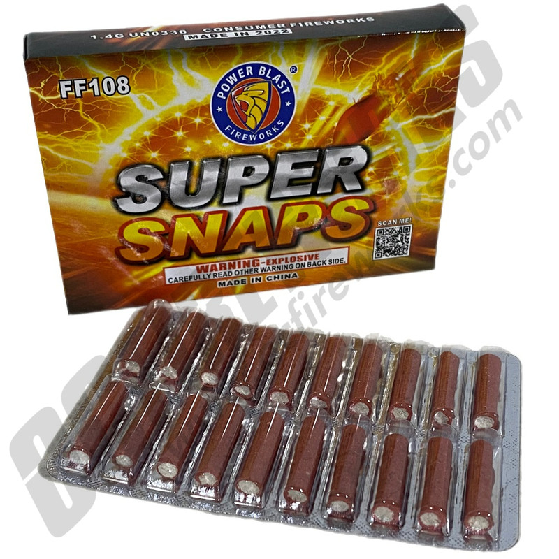 Wholesale Fireworks Super Snaps Case 6/24/20