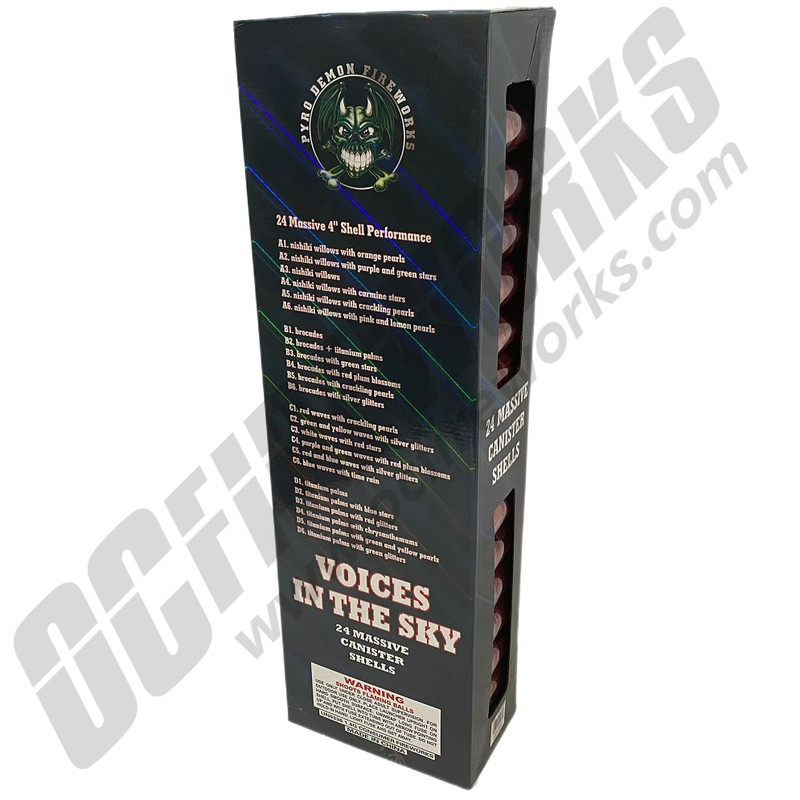 Voices In The Sky Canister Shells Kit 24pk
