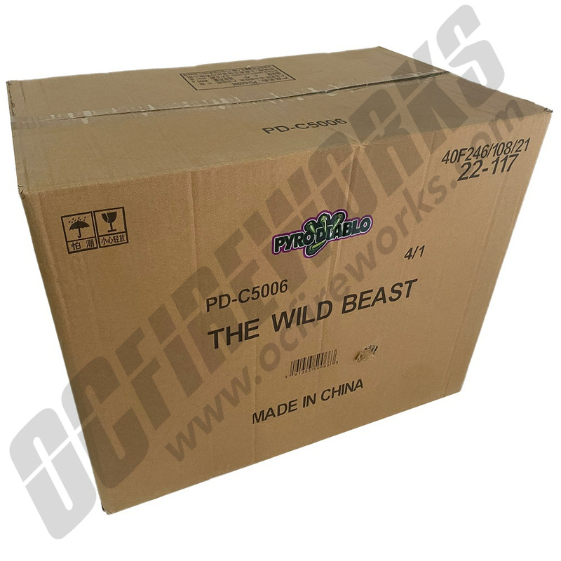 Wholesale Fireworks The Wild Beast Case 4/1