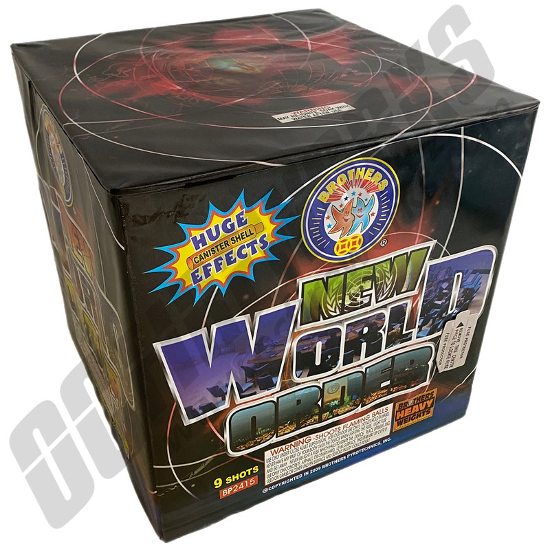 Wholesale Fireworks New World Order Case 2/1