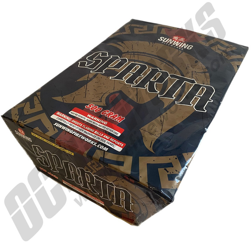 Wholesale Fireworks Sparta 168 Shots Case 2/1