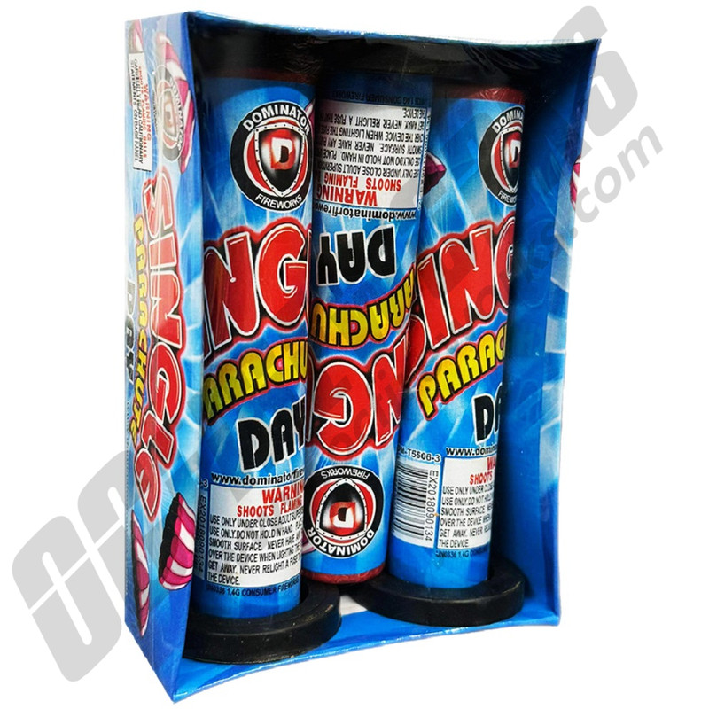 Single Day Parachute 3pk