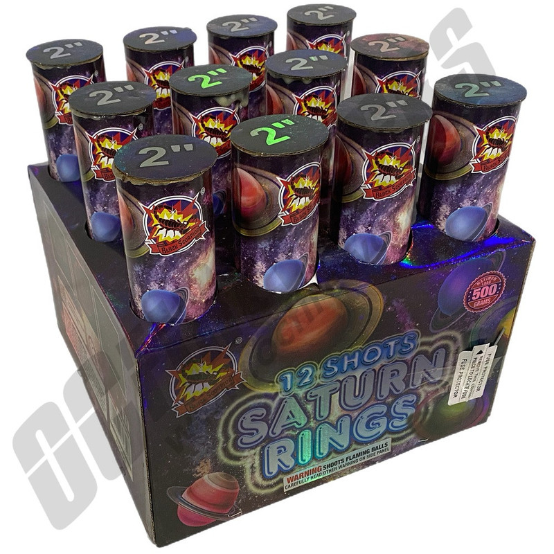 Wholesale Fireworks Saturn Rings 12 Shots Case 4/1