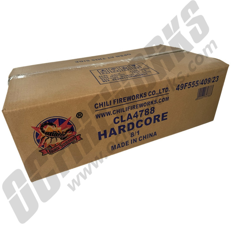 Wholesale Fireworks Hardcore Case 8/1