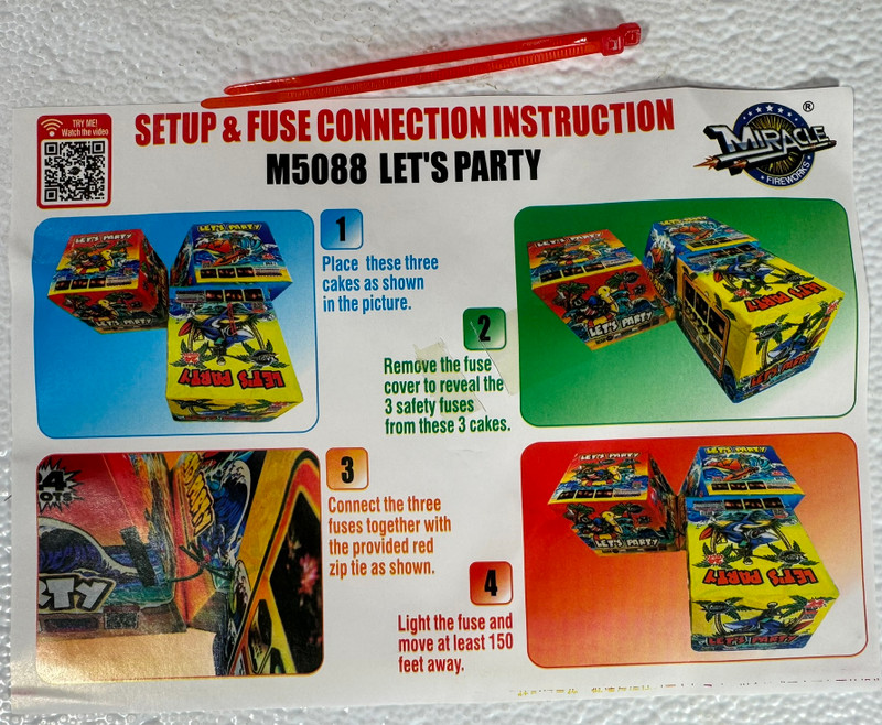 Lets Party 3pc Compound Finale Box