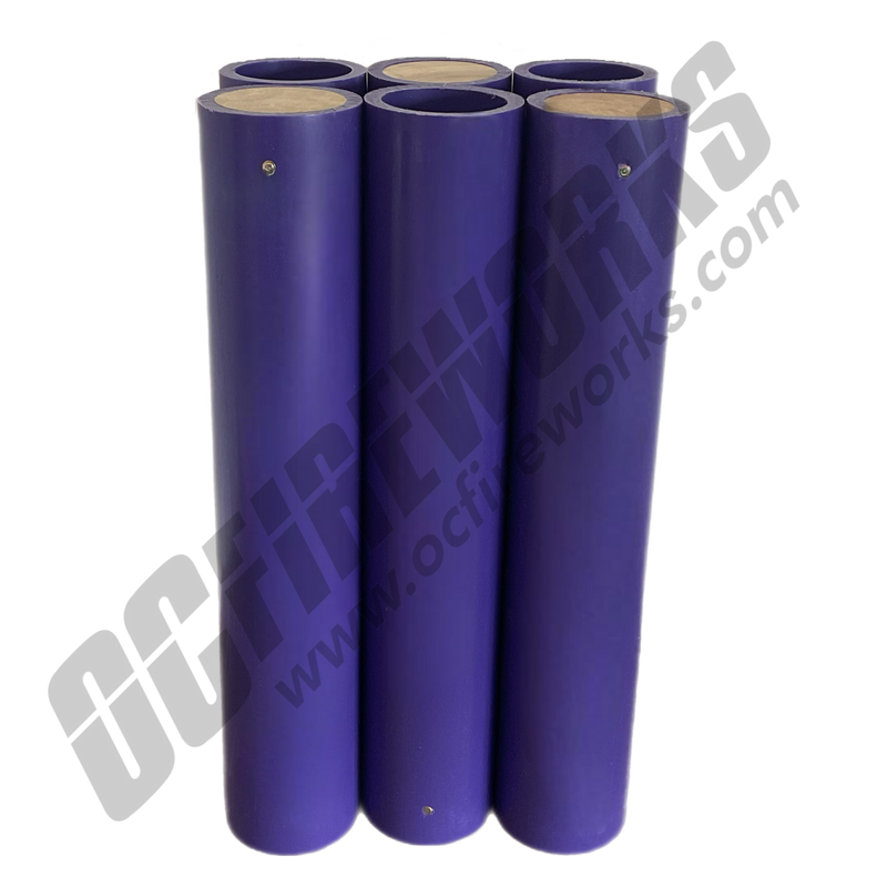 Purple 1.91 HDPE Tube 6ct