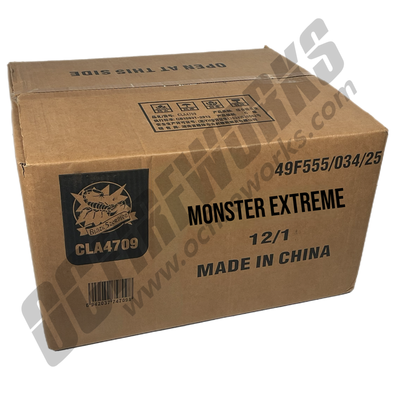 Wholesale Fireworks Monster Extreme Case 12/1