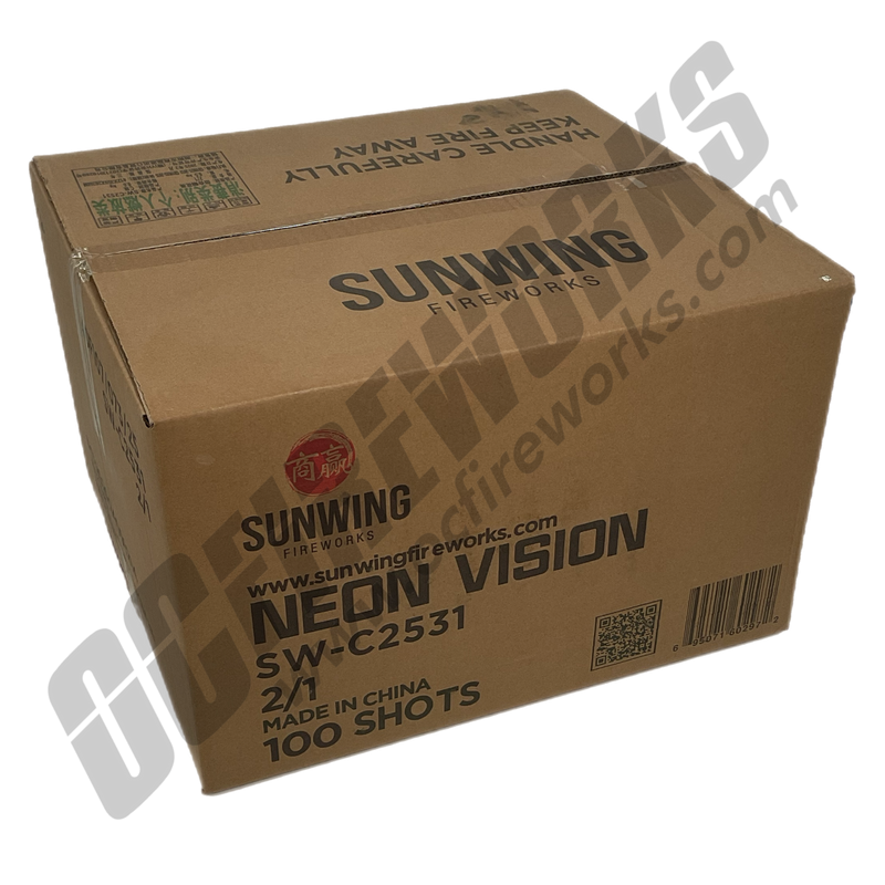 Wholesale Fireworks Neon Vision Case 2/1