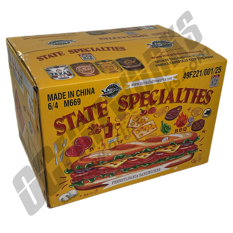 State Specialties 24pc 192 Shot Assorted Case