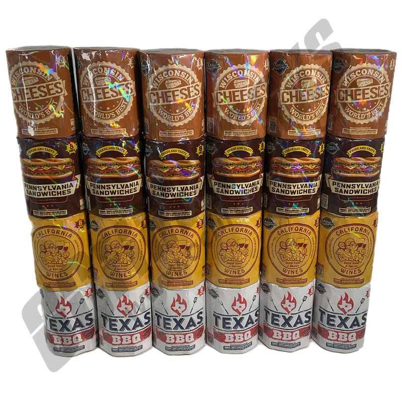 State Specialties 24pc 192 Shot Assorted Case
