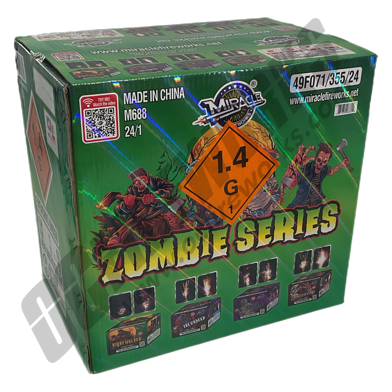 Zombie Series 24pc 864 Shot Assorted Case