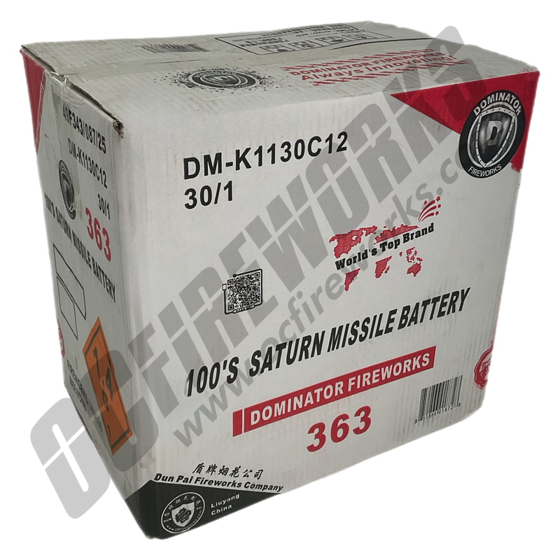 Wholesale Fireworks 100 Shot Saturn Missile Case 30/1