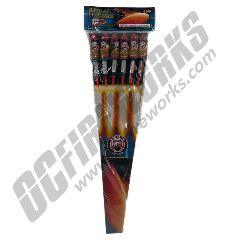Apollo Program Rocket Assortment 6pk