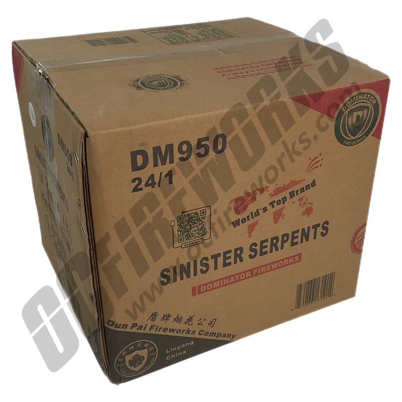 Wholesale Fireworks Sinster Serpents Case 24/1