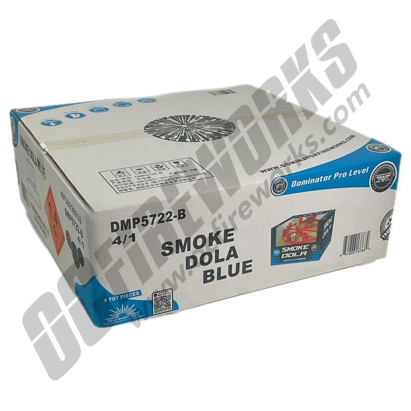 Wholesale Fireworks Smoke Dola Blue Case 4/1