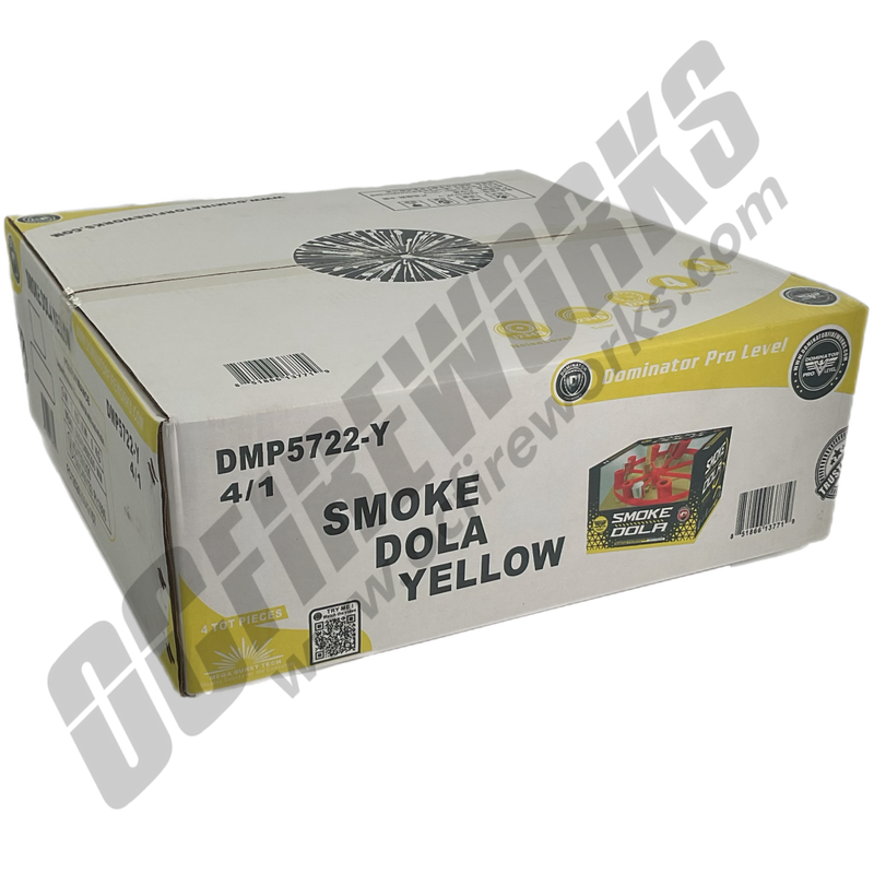 Wholesale Fireworks Smoke Dola Yellow Case 4/1