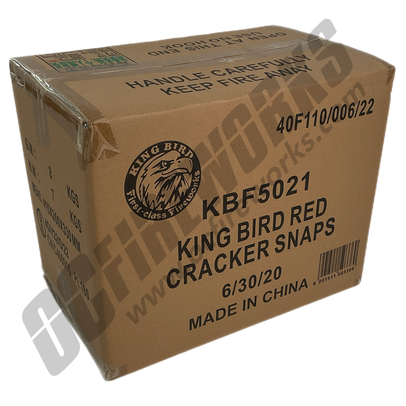 Wholesale Fireworks Adult Snaps by King Bird Case 6/30/20