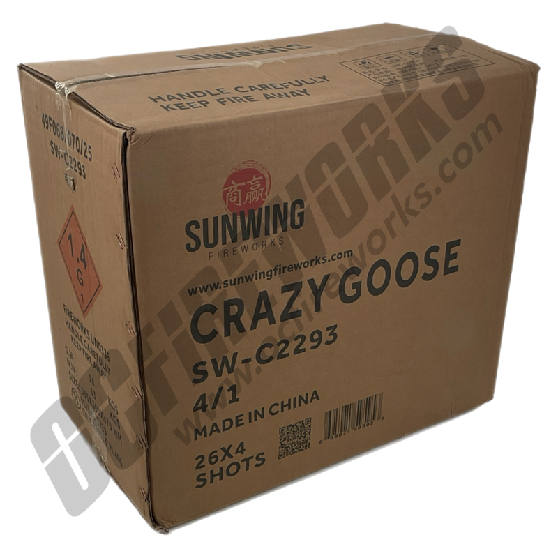 Wholesale Fireworks Crazy Goose Case 4/1