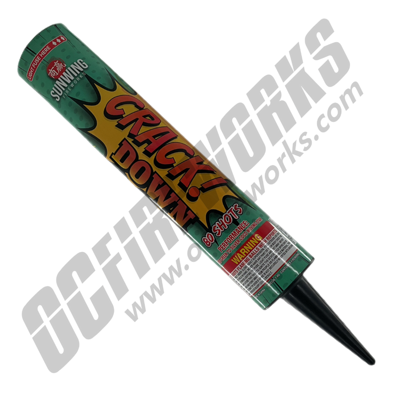 Crack Down 78 Shot Roman Candle