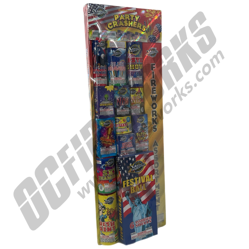 Wholesale Fireworks Party Crashers Assortment Case 6/1