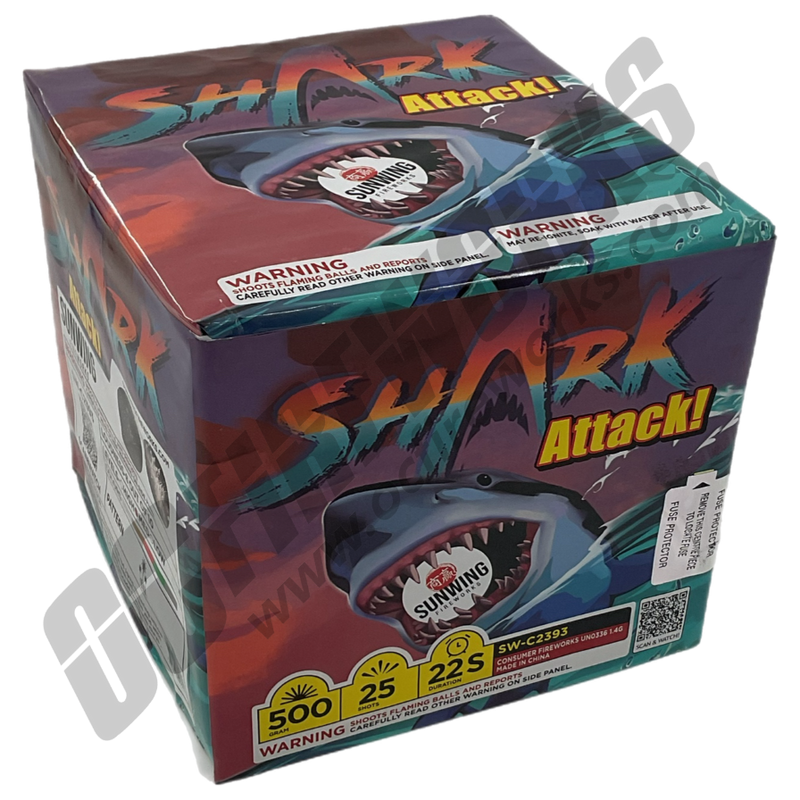 Wholesale Fireworks Shark Attack Case 4/1