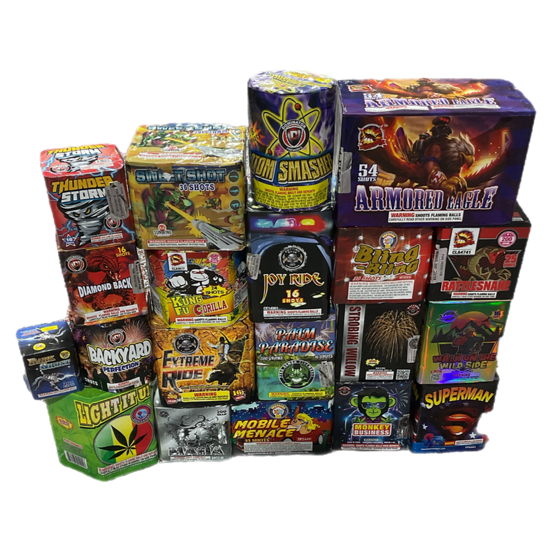 Wild Ride 20pc 200 Gram Assortment