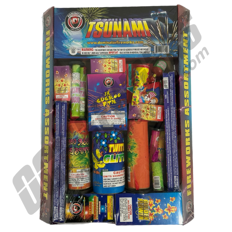 Wholesale Fireworks Tsunami Assortment Case 12/1