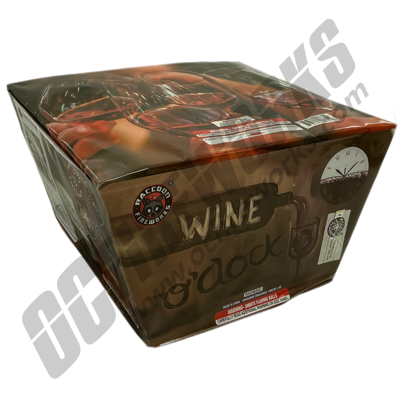 Wholesale Fireworks Wine O'Clock Case 4/1