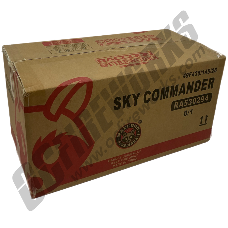 Wholesale Fireworks Sky Commander Case 6/1