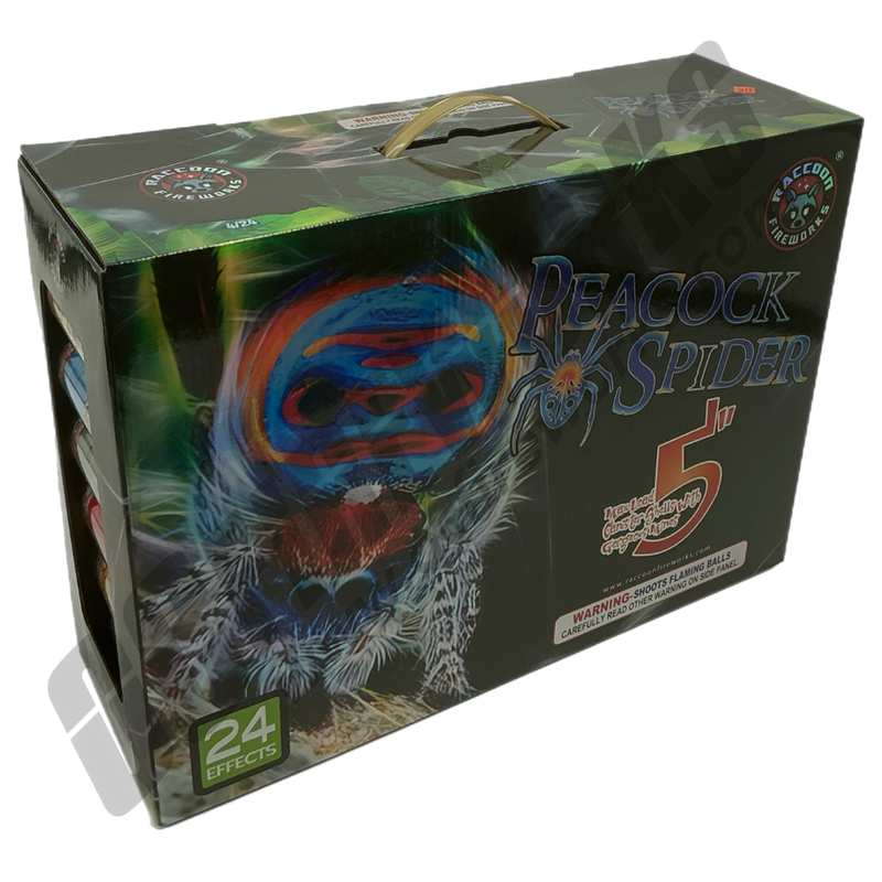 Peacock Spider 5 Inch Artillery Shells