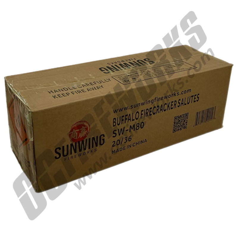 Wholesale Fireworks Buffalo Firecracker Salutes Case 20/36