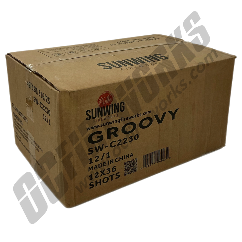 Wholesale Fireworks Groovy Case 12/1