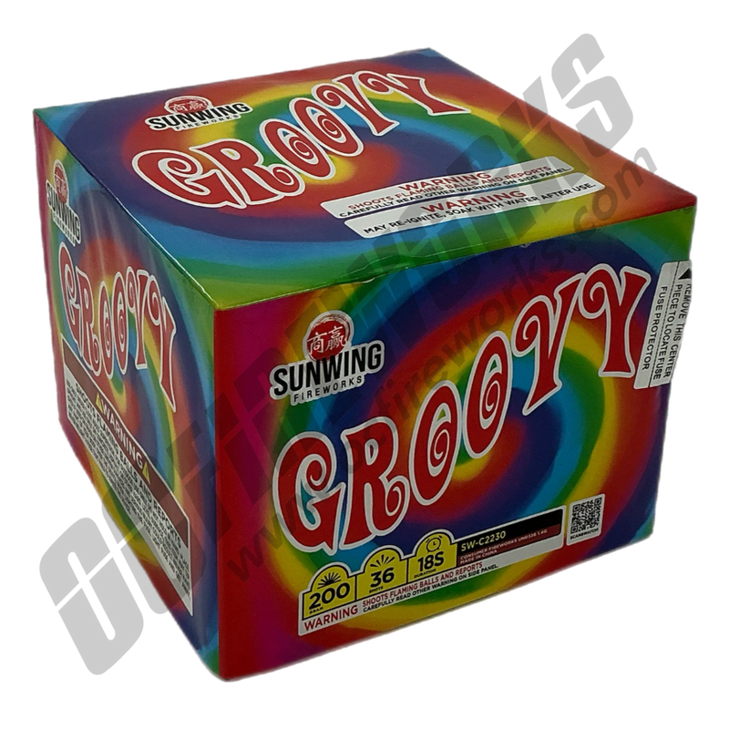 Wholesale Fireworks Groovy Case 12/1