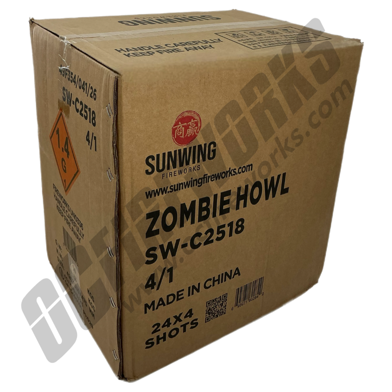 Wholesale Fireworks Zombie Howl Case 4/1