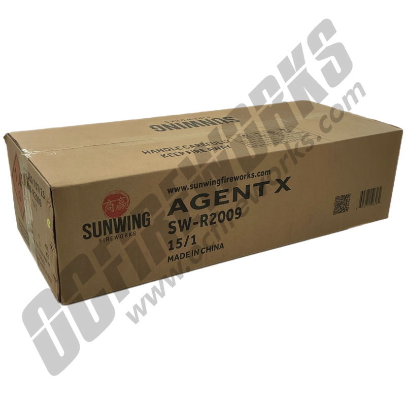 Wholesale Fireworks Agent X Case 15/1