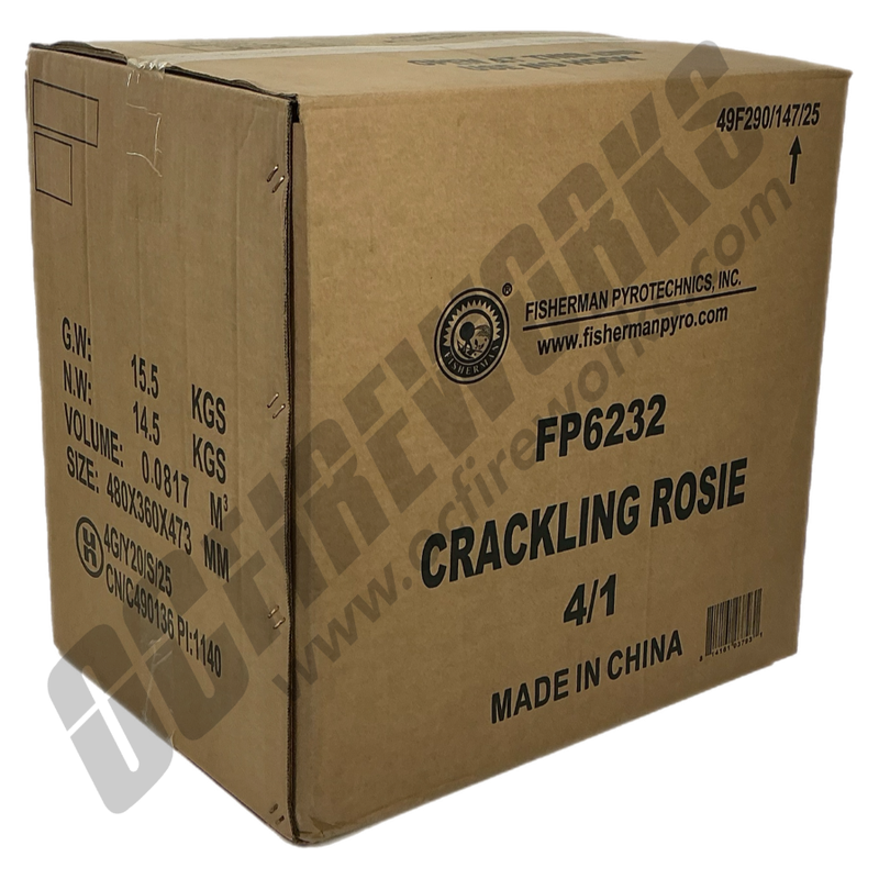 Wholesale Fireworks Crackling Rosie Case 4/1