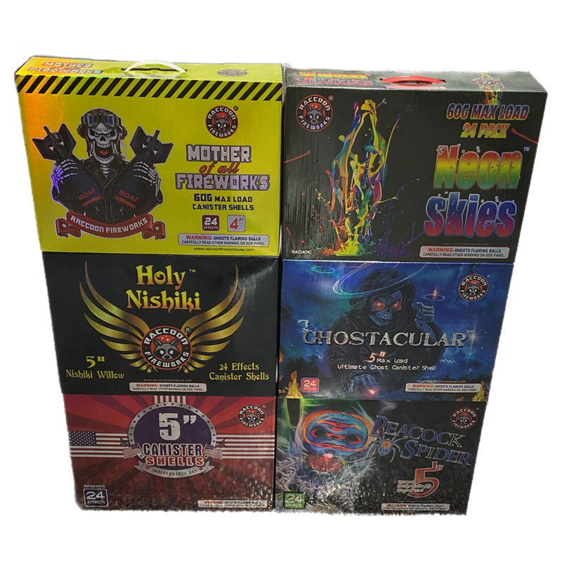 Shell Thunder 6 Pack Assortment