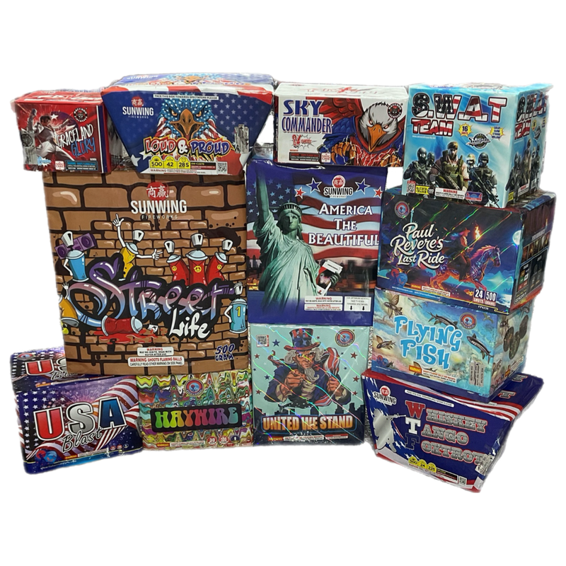 250 USA 500 Gram Assortment